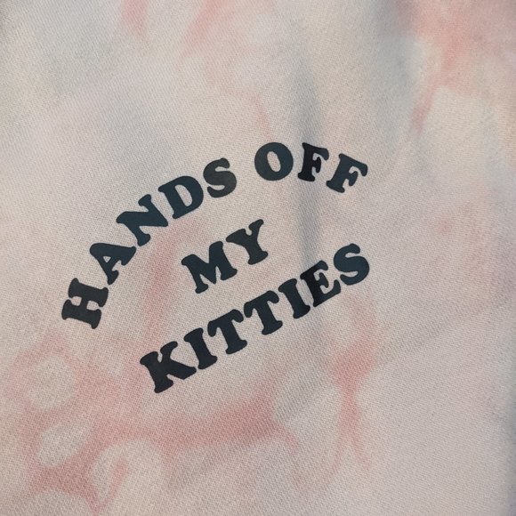 Dolls Kill Pants - DOLLS KILL 3x New Girl Order Kitties Pink Tie Die Sweats SUPER CUTE PLUS NWT